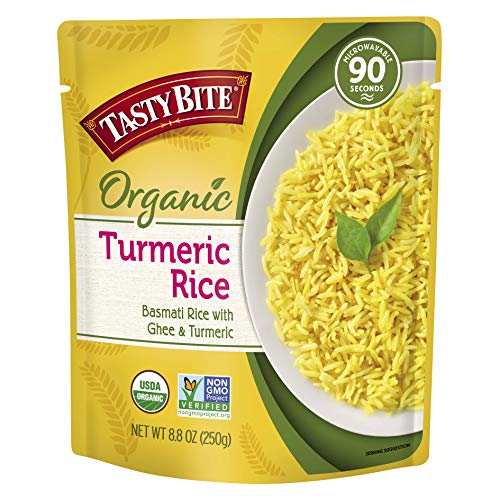 Tasty Bite - Rice Turmeric Organic, 8.8 oz | Pack of 12