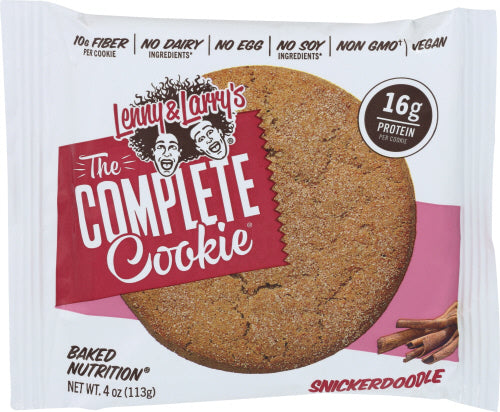 Lenny & Larry's - The Complete Cookie Snickerdoodle, 4 Oz | Pack of 12