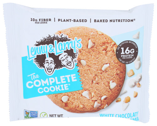 Lenny & Larry's - Complete Cookie White Chocolate Macadamia, 4 Oz | Pack of 12