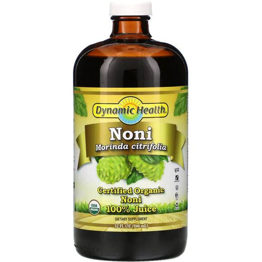 Dynamic Health - Organic Noni Juice from Tahiti, 32 oz