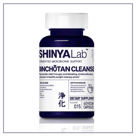 SHINYALAB - Binchotan Cleanse Gas and Bloating & Detox Dietary Supplement for Digestion Support, 60 Capsules