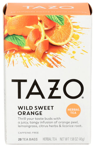 Tazo - Wild Sweet Orange Herbal Tea bags, 20ct