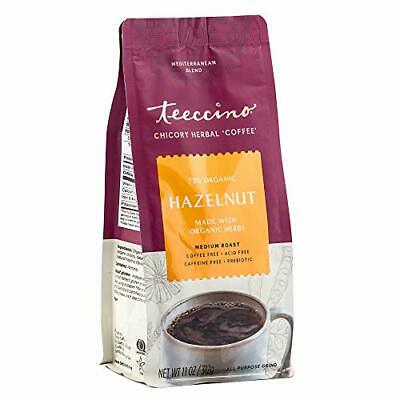 Teeccino - Hazelnut Chicory Herbal Coffee, 11 oz | Pack of 6