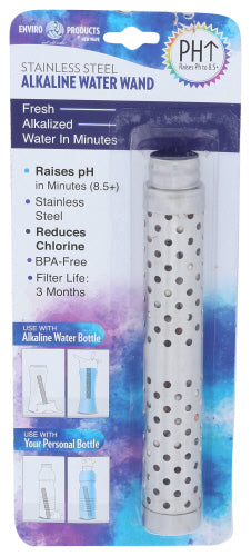 Enviro - Stainless Steel Alkaline Water Wand PH, 1 Each