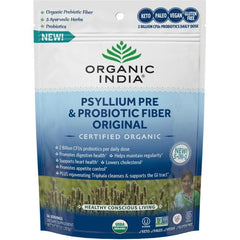 Organic India - Psyllium Pre & Probiotic Fiber Original, 10 oz