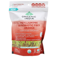 Organic India - Psyllium Pre & Probiotic Fiber Orange, 10 oz