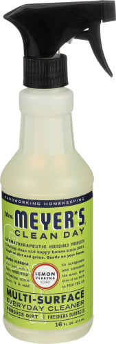 Mrs. Meyers Clean Day - Multi-Surface Everyday Cleaner Lemon Verbena, 16 Fl Oz | Pack of 6