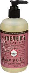 Mrs. Meyers Clean Day - Hand Soap Liquid Rosemary, 12.5Oz | Pack of 3