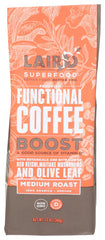 Laird Superfood - Coffee Superfood Boost, 12 Oz. | Pack of 6