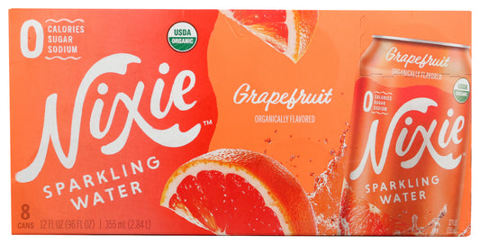 Nixie Sparkling - Water Grapefruit, 12 oz | Pack of 3