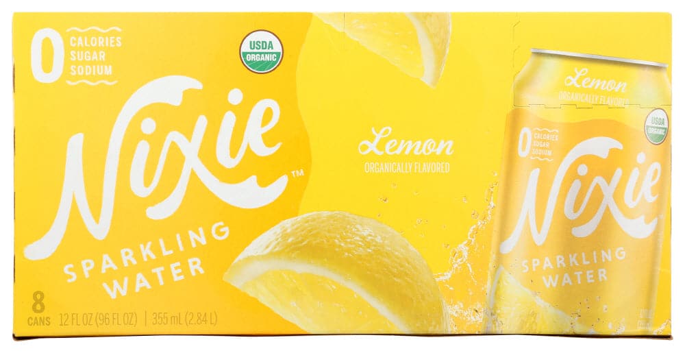 Nixie Sparkling Water Lemon - 8PK, 12 Fl Oz
 | Pack of 3