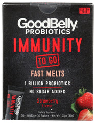 Good Belly - Probiotic Immunity Powder, Strawberry, 1.5 Oz