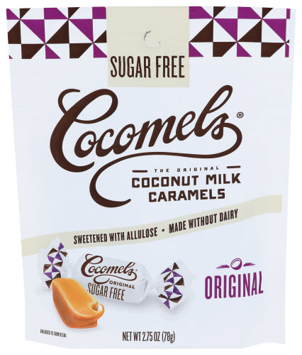 Cocomels - Coconut Milk Caramels Sugar Free Original, 2.75 Oz - Pack of 6