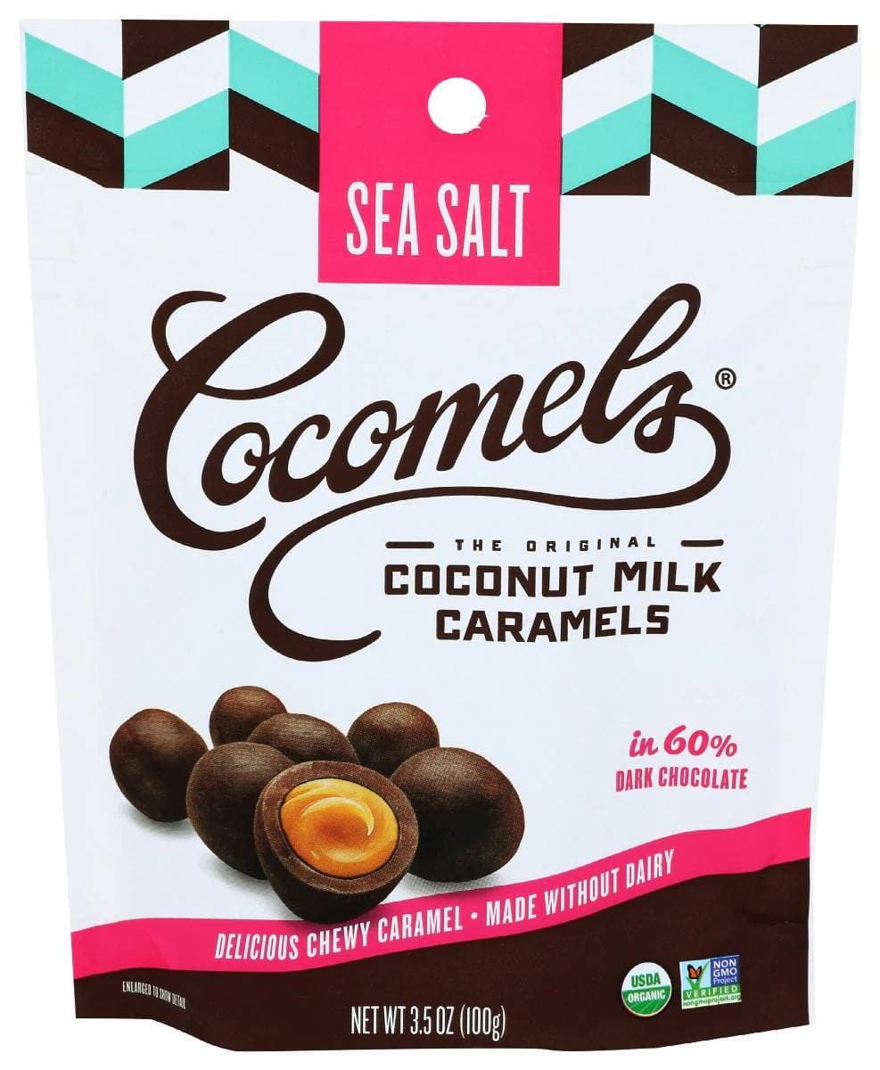 COCOMELS - Sea Salt Bites, 3 oz - Pack of 6