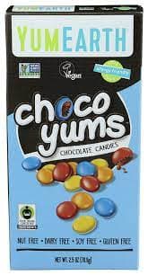 YUMEARTH Choco Yums Chocolate Candies, 2.5 oz
 | Pack of 6