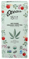 Oteas - Hey Dude Organic Hemp Tea, 15 PC | Pack of 6