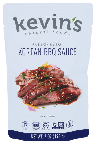 Kevins Natural Foods - Korean BBQ Sauce, 7 Oz | Pack of 12