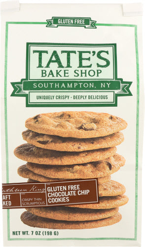 Tate's - Gluten Free Chocolate Chip Cookies - 7oz | Pack of 6