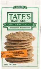 Tate's - Gluten Free Cookies Ginger Zinger 7 Oz | Pack of 6