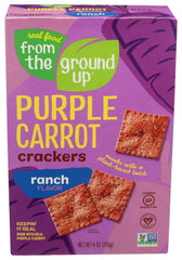 From the Ground Up - Carrot Ranch Cracker, 4 oz | Pack of 6