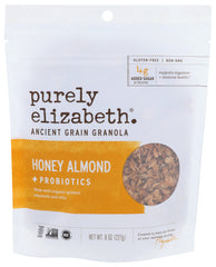 Purely Elizabeth - Honey Almond Probiotics Granola, 8 Oz | Pack of 6