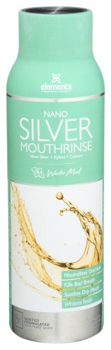 Elementa - Silver Mouth Rinse Wintermint, 20 OZ.