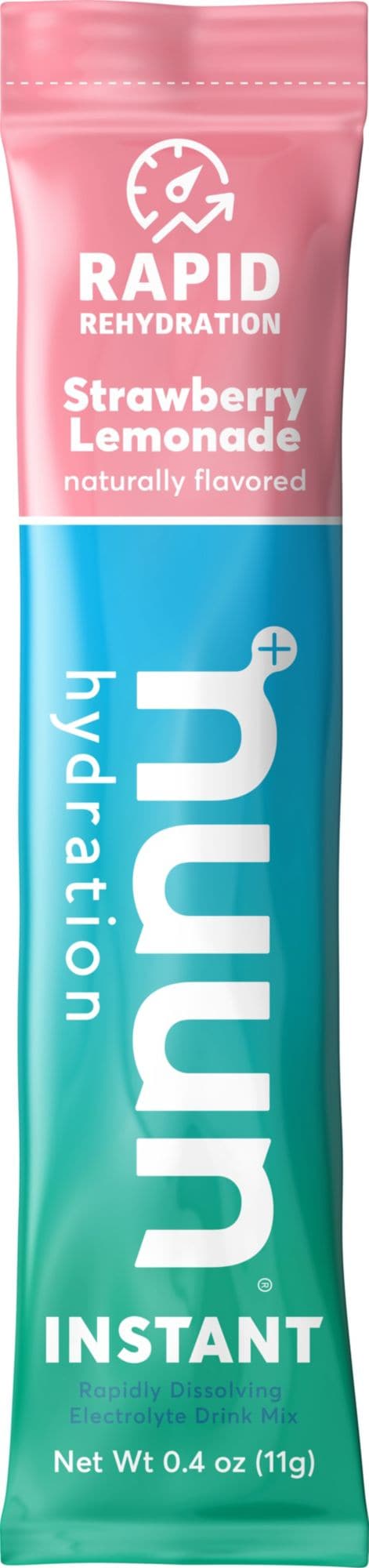 NUUN Strawberry Lemonade Electrolyte Drink Mix, 0.4 OZ
 | Pack of 8