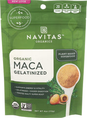 Navitas - Gelatinized Maca Powder, 4 oz | Pack of 12