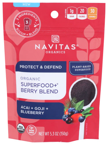 Navitas - Superfood Plus Berry Blend, 6.3 oz