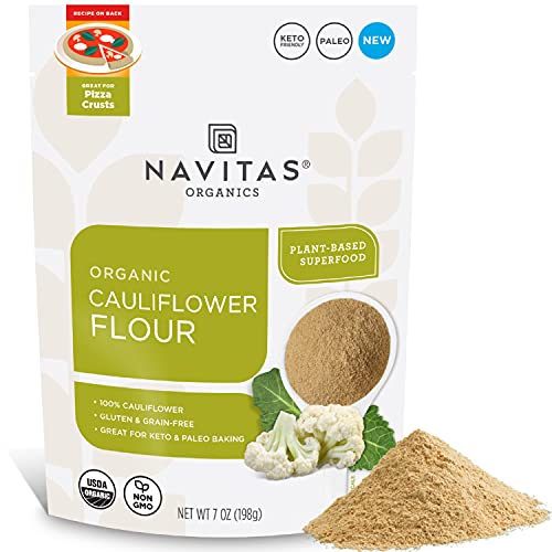 Navitas - Organics Organic Cauliflower Flour , 7 Oz | Pack of 6