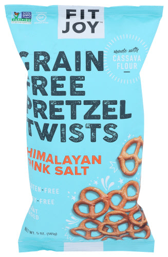 FitJoy - Grain Free Pretzel Himalayan Sea Salt - 5oz | Pack of 12