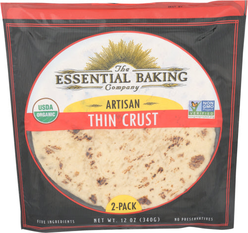 The Essential Baking - Artisan Thin Crust Pizza, 12oz - Pack of 10