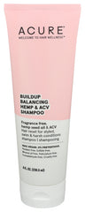 Acure - Buildup Balancing Hemp & ACV Shampoo, 8 Fl Oz