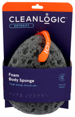 Cleanlogic - Charcoal Infused Foam Sea Sponge, 1 EA - Pack of 6