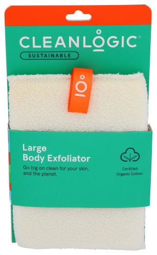 Cleanlogic - Large Exfoliating Body Scruber, 1 ea - Pack of 6