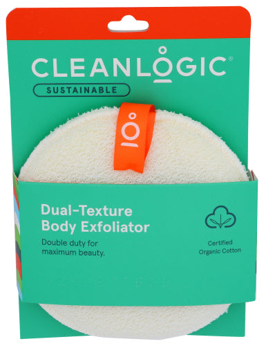 Cleanlogic - Exfoliating Dual Texture Body Scrubber, 1ea - Pack of 6