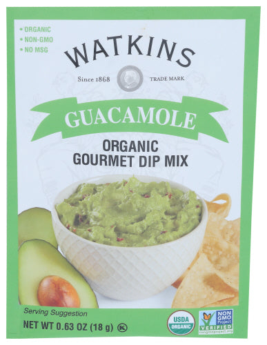 Watkins - Mix Guacamole Dip Org Case of 12 , 0.63 Oz | Pack of 12