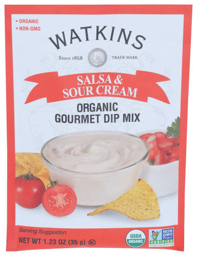 Watkins - Mix Dip Slsa Sr Crm Org Case of 12 , 1.23 Oz | Pack of 12