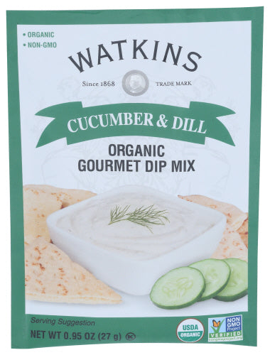 Watkins - Mix Cucmbr Dill Dip Org Case of 12 , 0.95 Oz | Pack of 12