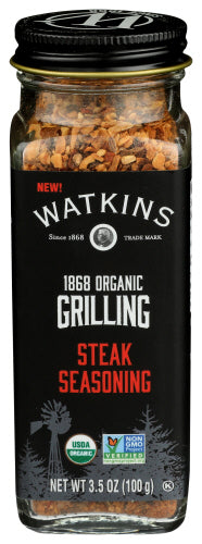 Watkins - Organic Grilling Steak Seasoning 3.5 Oz | Pack of 3