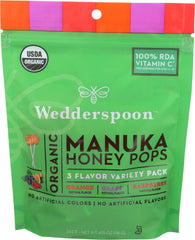 Wedderspoon - Organic Manuka Honey Variety Pack, 4 oz | Pack of 6