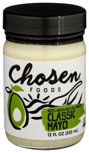 CHOSEN FOODS - MAYO AVOCADO OIL, 12 OZ - Pack of 6