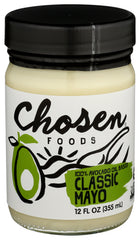 CHOSEN FOODS - MAYO AVOCADO OIL, 12 OZ - Pack of 6