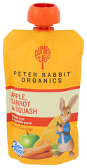 Peter Rabbit - Organics Baby Carrot Squash Apple, 4.40 oz | Pack of 10