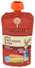 Peter Rabbit - Organics, Apple, Sweet Potato, and Corn, 4.4 OZ | Pack of 10