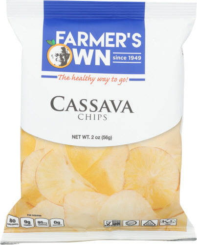 FARMERS OWN - Chip Yuca, 2 oz | Pack of 18