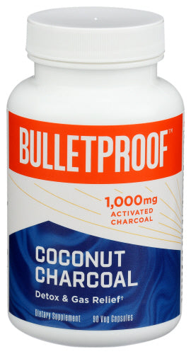 Bulletproof - Coconut Charcoal, 90 Veg Capsules