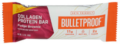 Bulletproof - Collagen Protein Bar Fudge Brownie 12pk, 1.4 Oz | Pack of 12