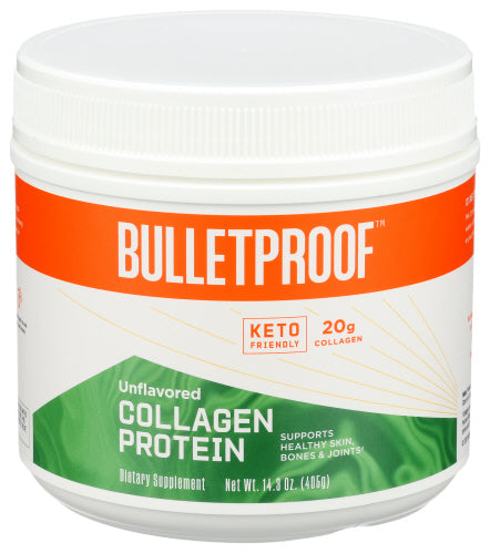 Bulletproof - Unflavored Collagen with Vitamin C, 14.3oz