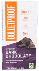 Bulletproof - Original Dark Chocolate Bar, 2.8 Oz | Pack of 12